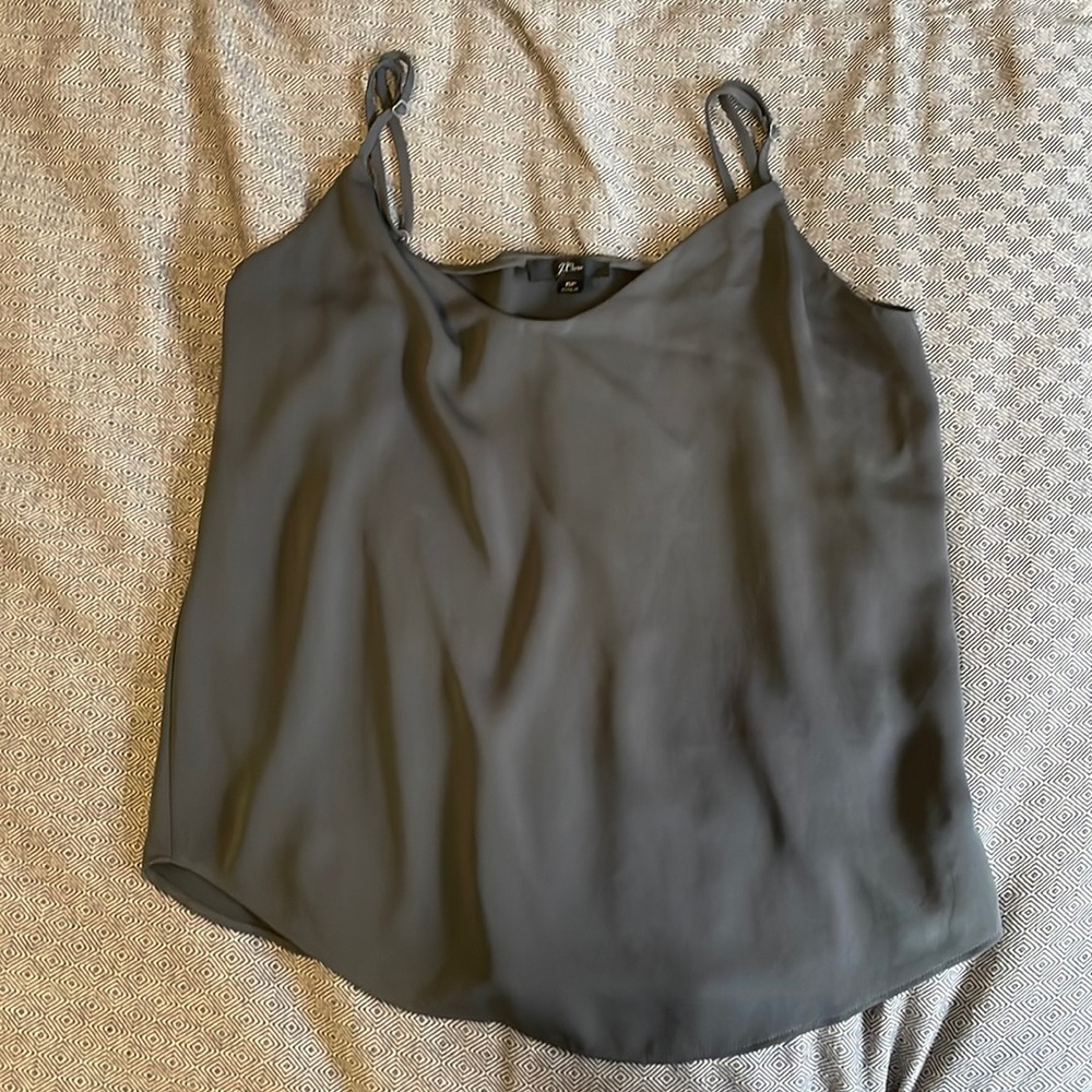 J Crew gray tank top